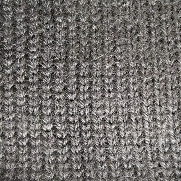 Invisible World 100%‎ Alpaca Handwoven In Bolivia Black Red Fringed Poncho READ - Picture 16 of 16